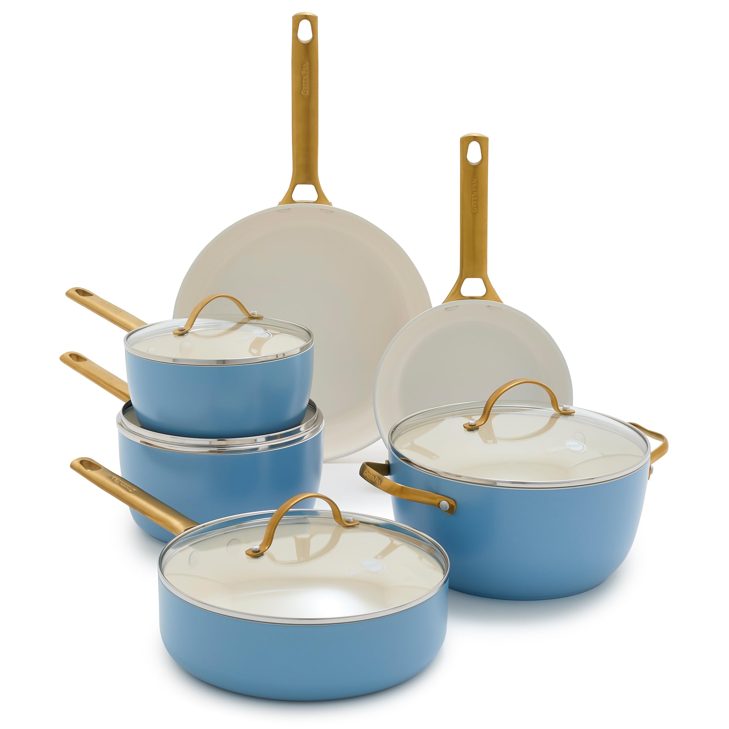 Amazon.co.jp: GreenPan ハードアルマイトヘルシーセラミックノン